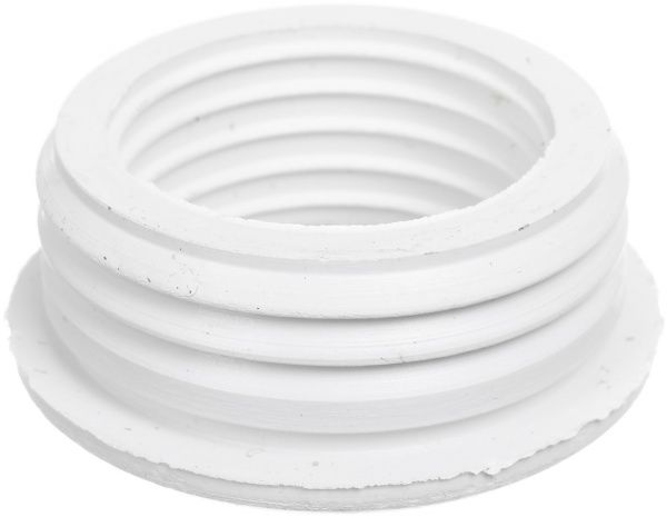 Редукция Rhein канализационная резиновая 50x40 мм белая