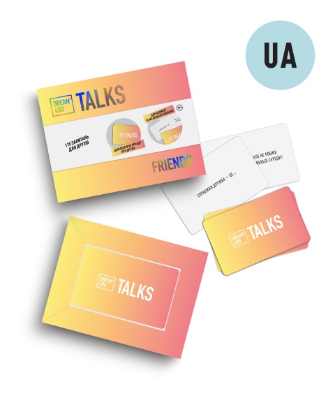 Игра разговорная «1DEA.me DREAM&DO Talks Friends (укр.)»