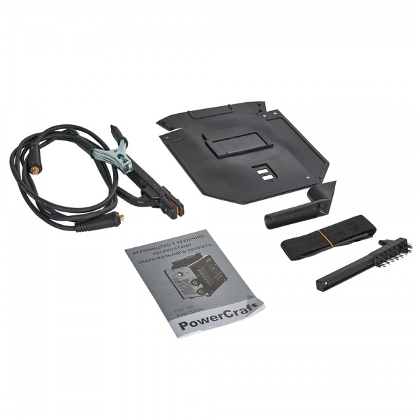 Инвертор сварочный Powercraft PWI-300 + маска сварщика Powercraft PW-120Н