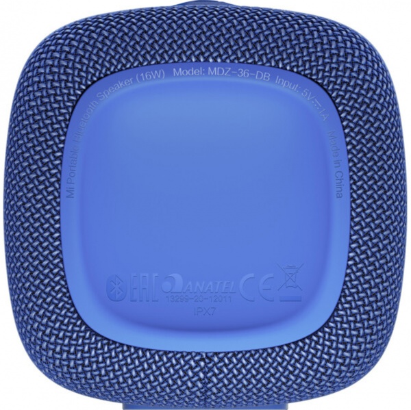 Акустика Xiaomi Portable Bluetooth Spearker 16W 2.0 blue (QBH4197GL)