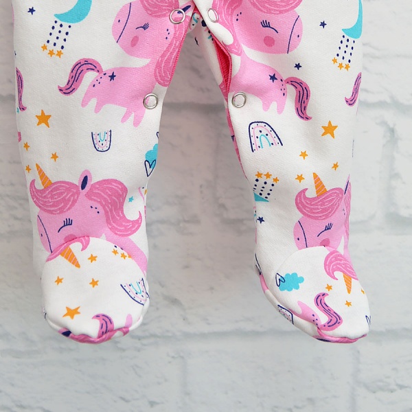 Человечек для девочки Blanka Единорожка р.62 розовый 110170 