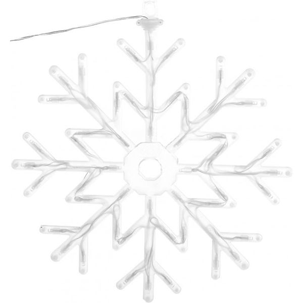 Гірлянда-фігура Сніжинка вбудований світлодіод (LED) 48 ламп 5 м