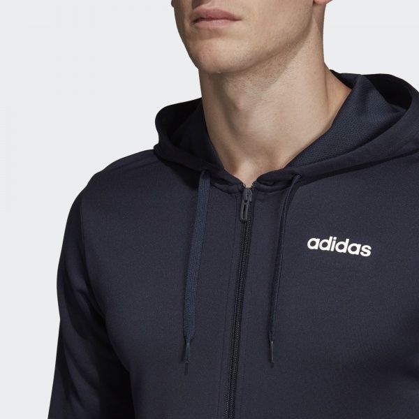 Спортивний костюм Adidas MTS LIN FT HOOD DV2450 р. L темно-синій