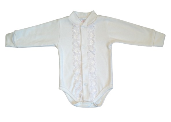 Боди детское унисекс Україна р.62 белый 