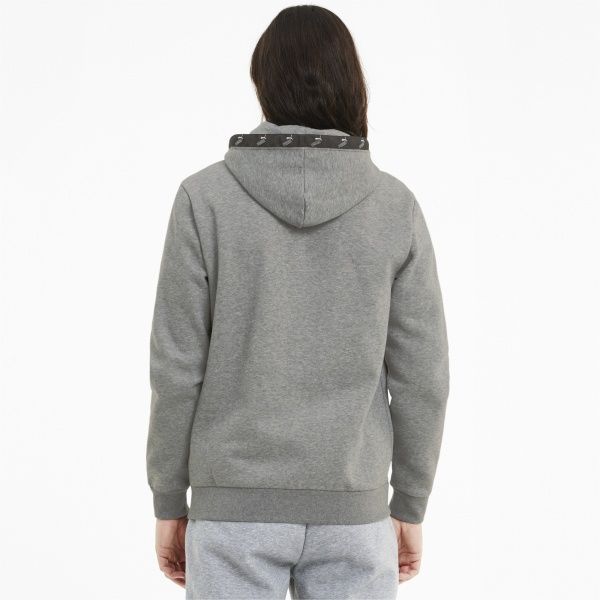 Джемпер Puma AMPLIFIED FZ Hoodie 58352303 р. L серый