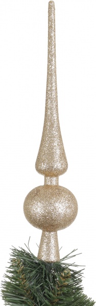 Верхівка для ялинки CAN208310 глянцева d60 мм в асортименті 