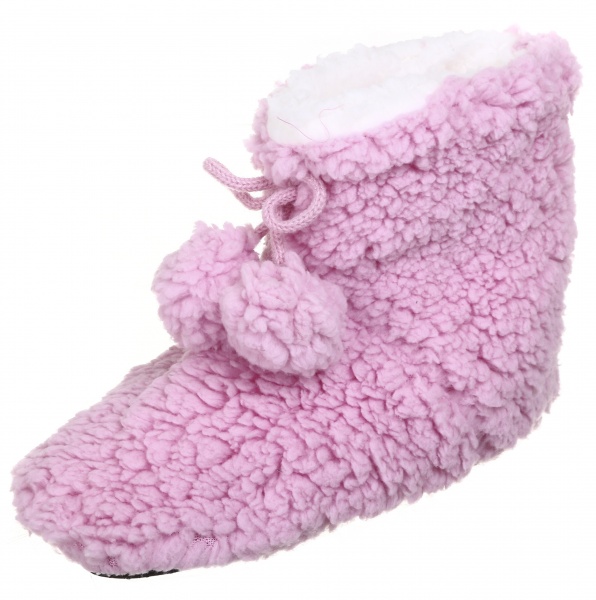 Капці дитячі Maxwin KIDS Шіппі з помпонами р.29 рожевий 