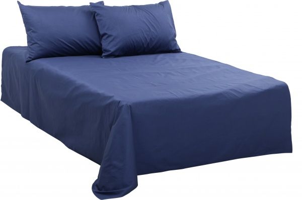 Комплект постільної білизни Solid 1,5 синій La Nuit 