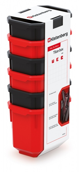 Емкость для хранения Kistenberg 6 шт. KTIS11 