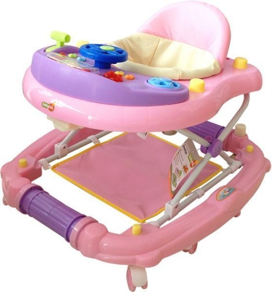 Ходунки Babyhit Emotion Racer Pink 11482