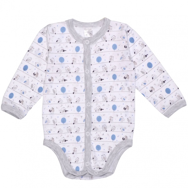 Полукомбинезон для девочки Татошка р.56 белый 14651птц 