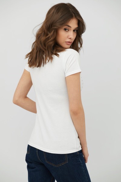 Футболка YAPPI WW1063 р.M білий