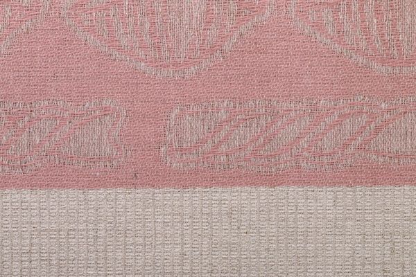 Полотенце Паста 2 46x70 см Білоруський льон розовый 