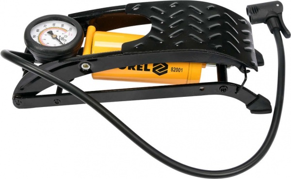 Насос ножной Vorel 82001 с манометром до P = 7 бар