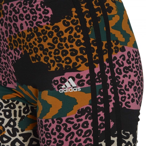 Лосины Adidas W FARMAOP BKSHO GS6300 р.L черно-белый