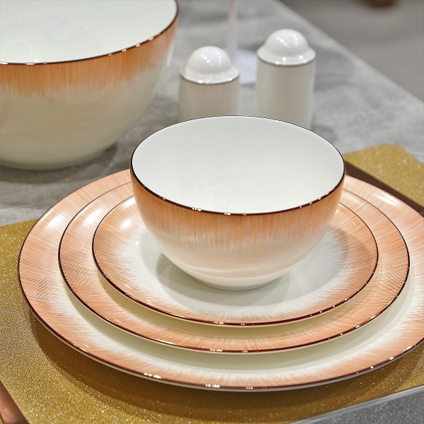 Сервіз столовий Glowing Copper 28 предметів на 6 персон Narumi