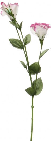 Рослина штучна Лізіантус біло-рожевий E276BL