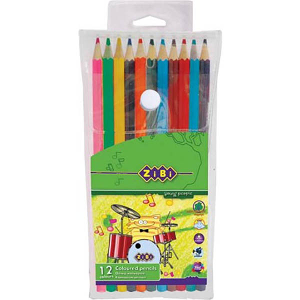 Карандаши цветные ZB.243712 шт. ZiBi