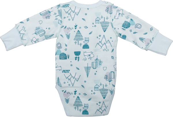 Комбінезон унісекс Фламінго р.62 ментоловий 146-007 