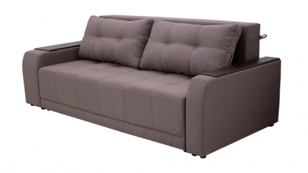 Диван прямий Кедр Плейн ліва ніша мокко 2400x1050x820 мм