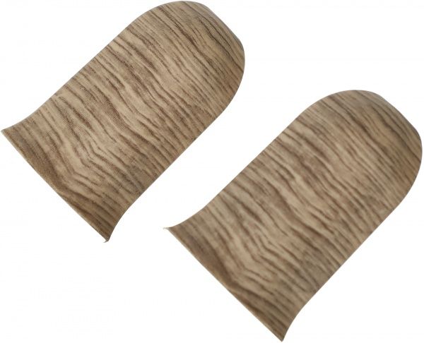 Комплект уголков наружных TIS дуб темный 