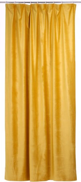 Штора Велюр гірчична 160х275 см La Nuit