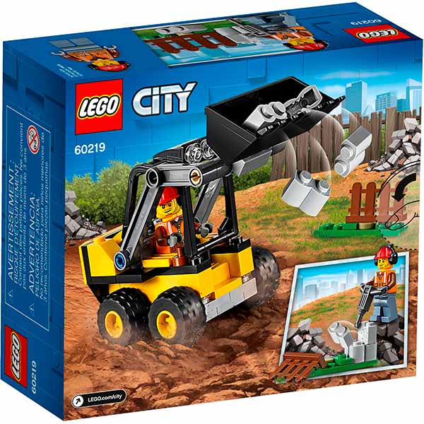 Конструктор Lego City Строительный погрузчик 60219
