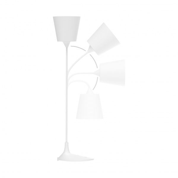 Настольная лампа офисная Nous c аккумулятором LED 6 Вт белый S3 