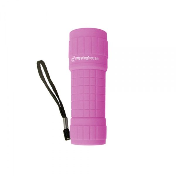 Фонарик Westinghouse WF87 3W COB розовый