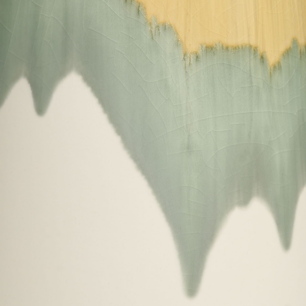 Ваза керамическая светло-зеленый 60 см Bernardo