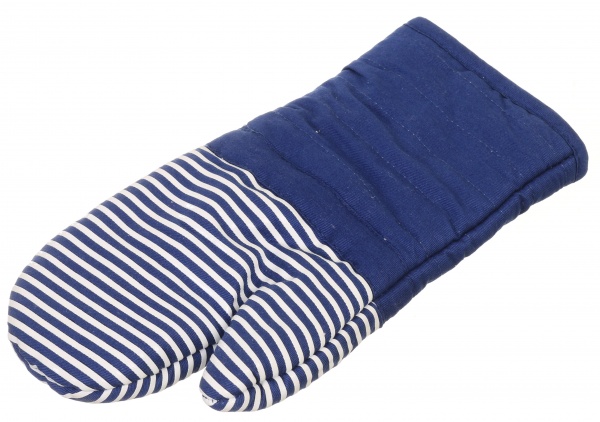 Рукавица силиконовая Stria 17,7x33 см синий La Nuit 