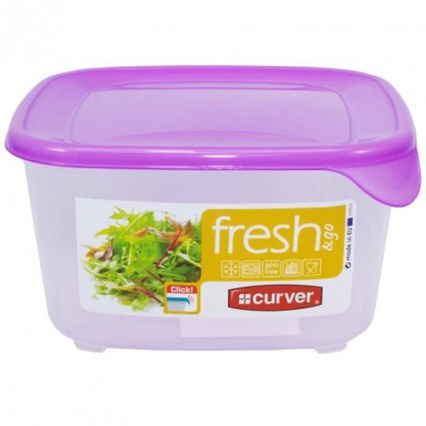 Емкость для пищевых продуктов Curver Fresh&Go прямоугольная в ассортименте 1.2 л