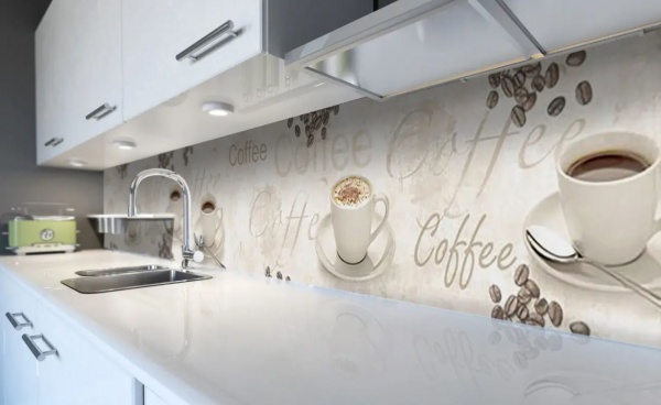 Наклейка на кухонный фартук Zatarga Чашка кофе Z181527 65x250 см