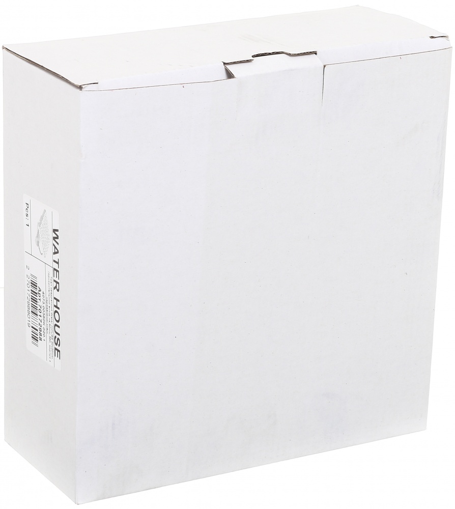 Трап горизонтальный Water House Трап квадратный Water HOUSE 20х20cм, горизонтальный выход на 50мм 360, корпус из нержавеющей стали