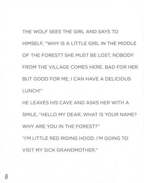 Книга Братья Гримм «Червона шапочка» 978-617-7563-40-1