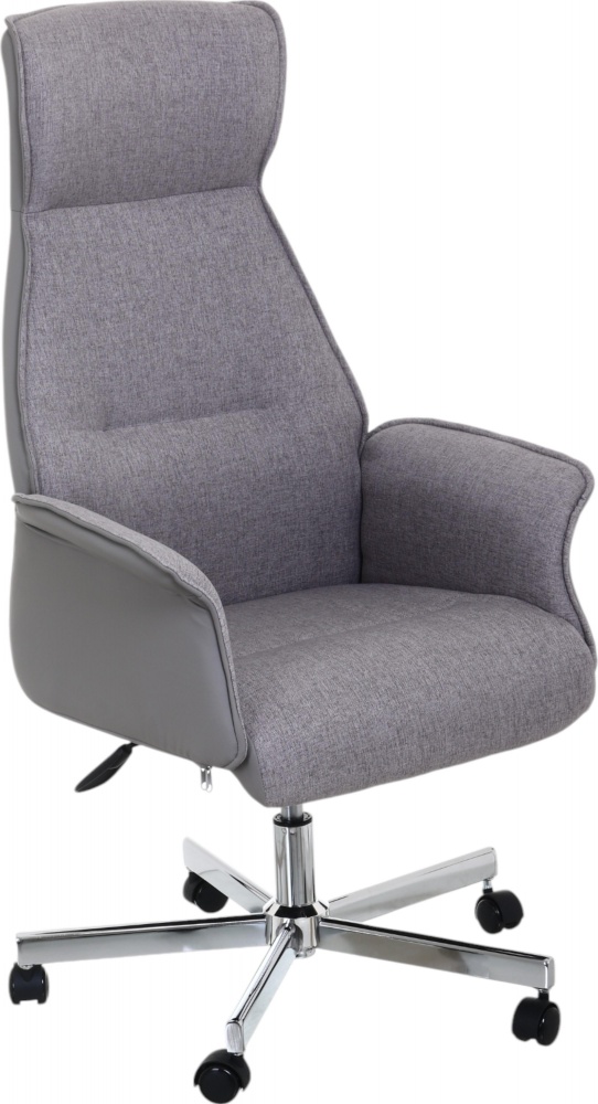 Кресло офисное Центр Меблів Ванкувер серый