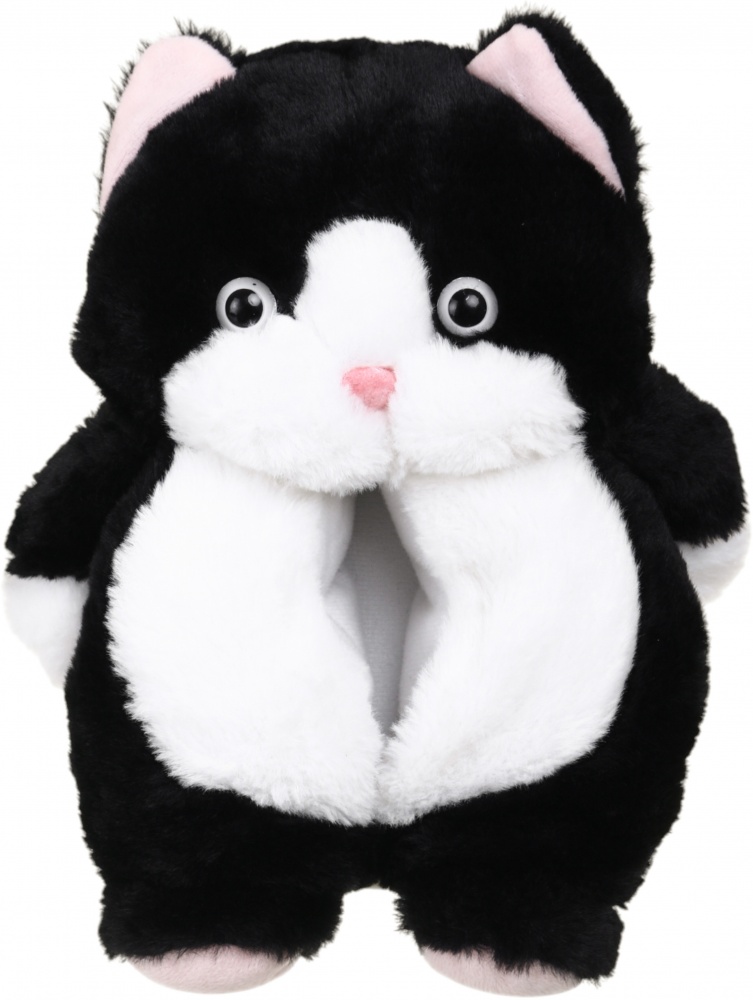 Обувь домашняя La Nuit Котик р.36/37 черный с белым