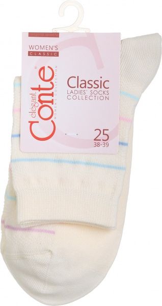 Шкарпетки Conte CLASSIC 15С-15СП 088 р. 25 капучино 