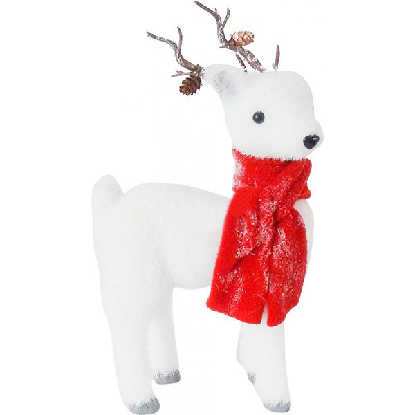 Декоративна фігура Олень в шарфі JM5863 35 см