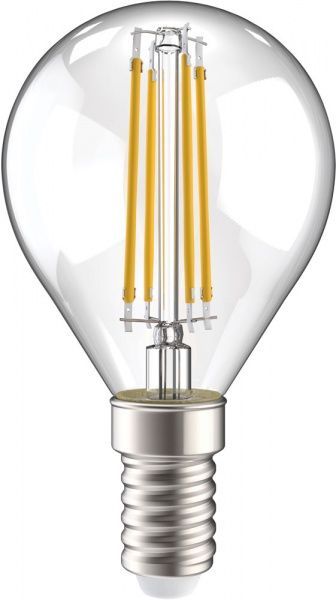 Лампа світлодіодна IEK FIL G45 7 Вт E14 4000 К 220 В прозора 