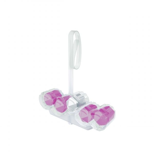 Засіб для чищення унітаза Domestos Гігієнічний блок Power 5 крижана магнолія 55 г 