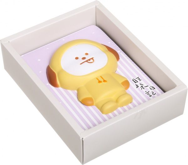 Блокнот подарочный Щенок фиолетовый