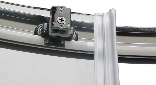 Душевая кабина Ravak XU1CP4-90 R550 Полированный алюминий TRANSPARENT