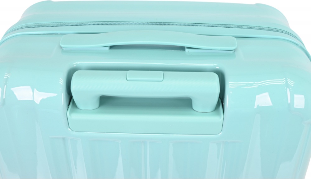 Чемодан Compass MS-2693 90 л розовый с голубым 53x29x75 см L