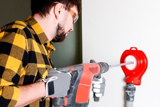 Насадка пиловловлювач, DrillDUSTER 82 RED Mechanic 19568442020