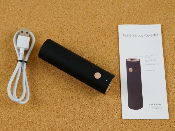 Портативное зарядное устройство TP-Link 3350 mAh black (TL-PBG3350)