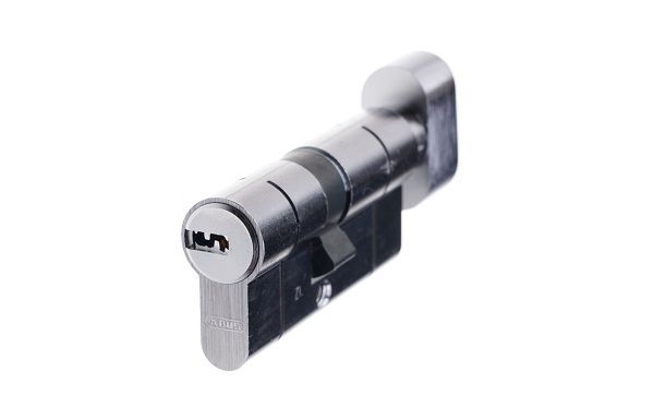 Цилиндр Abus KD6PS 55x35 ключ-вороток 80 мм матовый никель