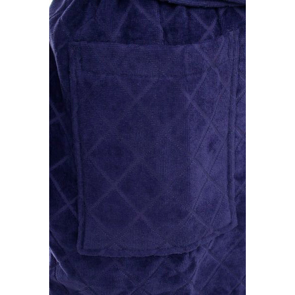 Халат мужской Durutex Velour р. L сапфир 
