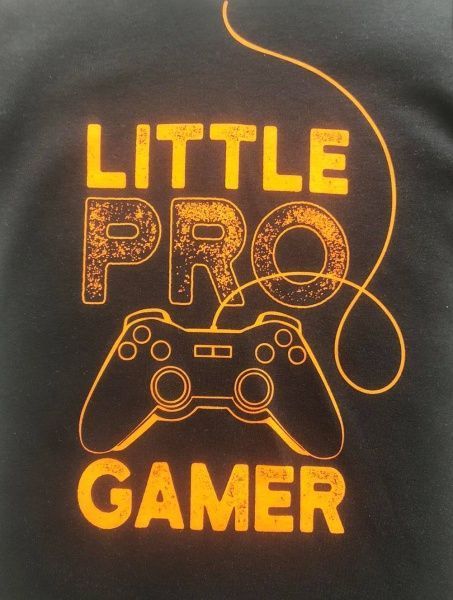 Джемпер детский Roksana Джойстик р.116-122 черный 1068/22007 