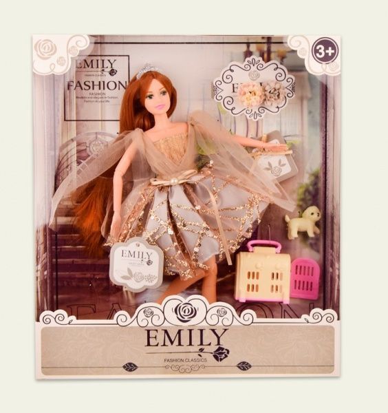 Лялька Shantou Emily QJ090C з аксесуарами